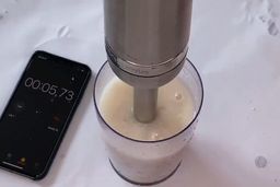 Vitamix Immersion Blender Almond Milk Test