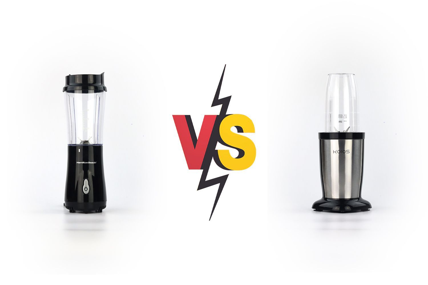 Hamilton Beach 51101AV vs. KOIOS 850W Bullet: In the Same Segment, but One is Better