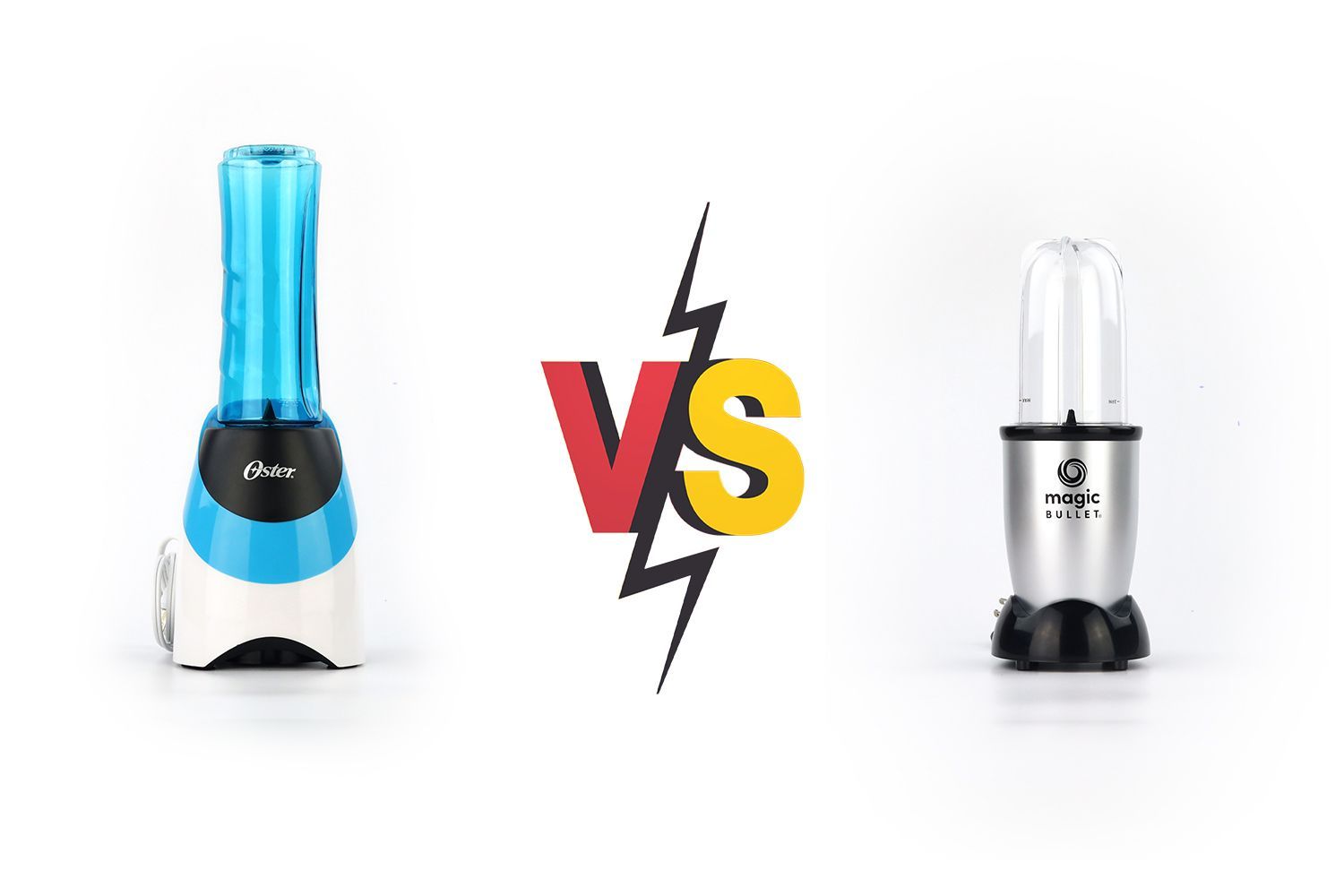 Oster BLSTPB-WBL vs. Magic Bullet 11-Piece Set: Which Personal Blender is Better