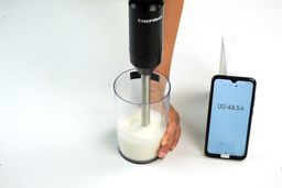 The Chefman Cordless Immersion Blender Whipped Egg-Whites Test