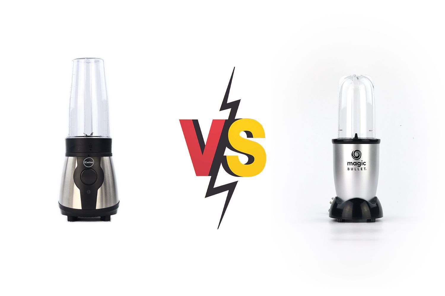 iCucina Portable Bullet vs. Magic Bullet 250W