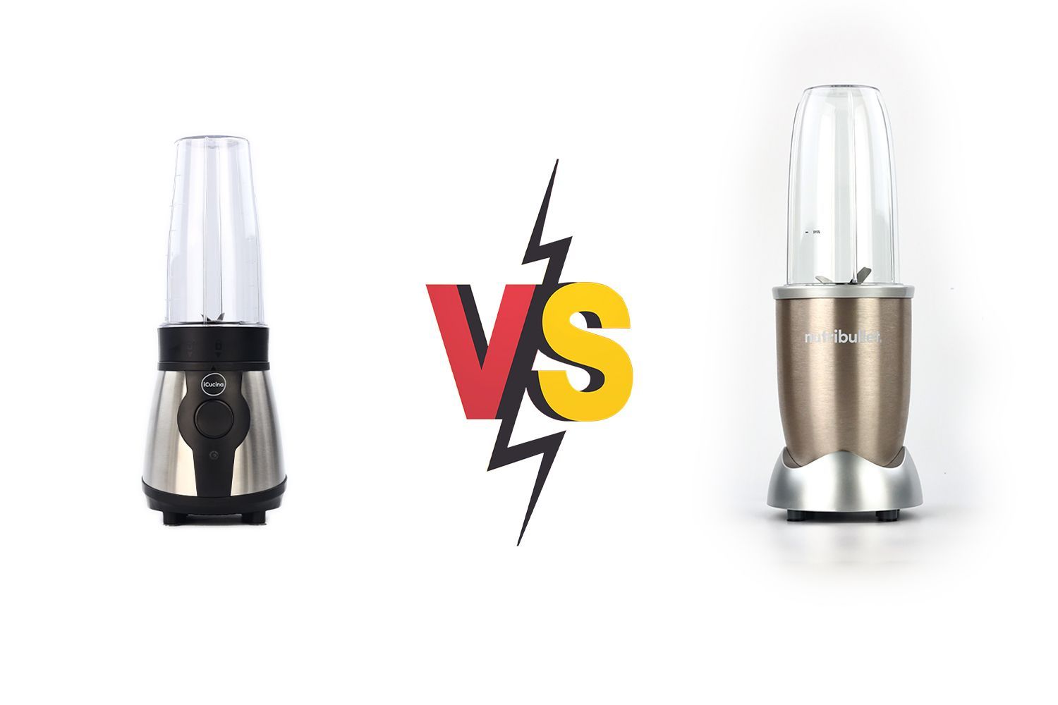 iCucina Portable Bullet vs. NutriBullet Pro 900W