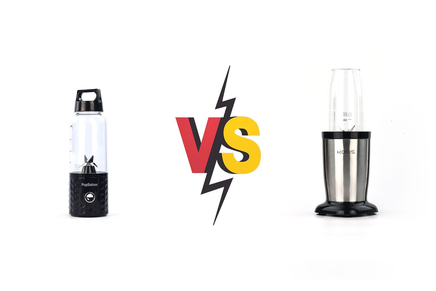 PopBabies Portable Blender vs. KOIOS Pro 850W Bullet Personal Blender