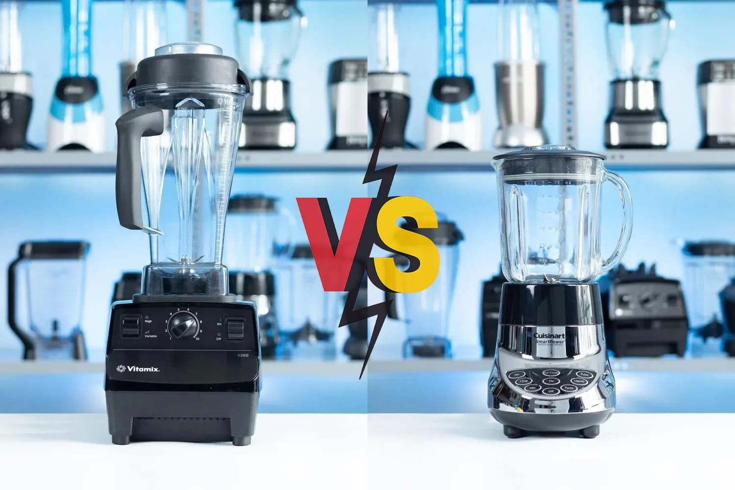 Vitamix 5200 Blender vs Cuisinart SmartPower Blender