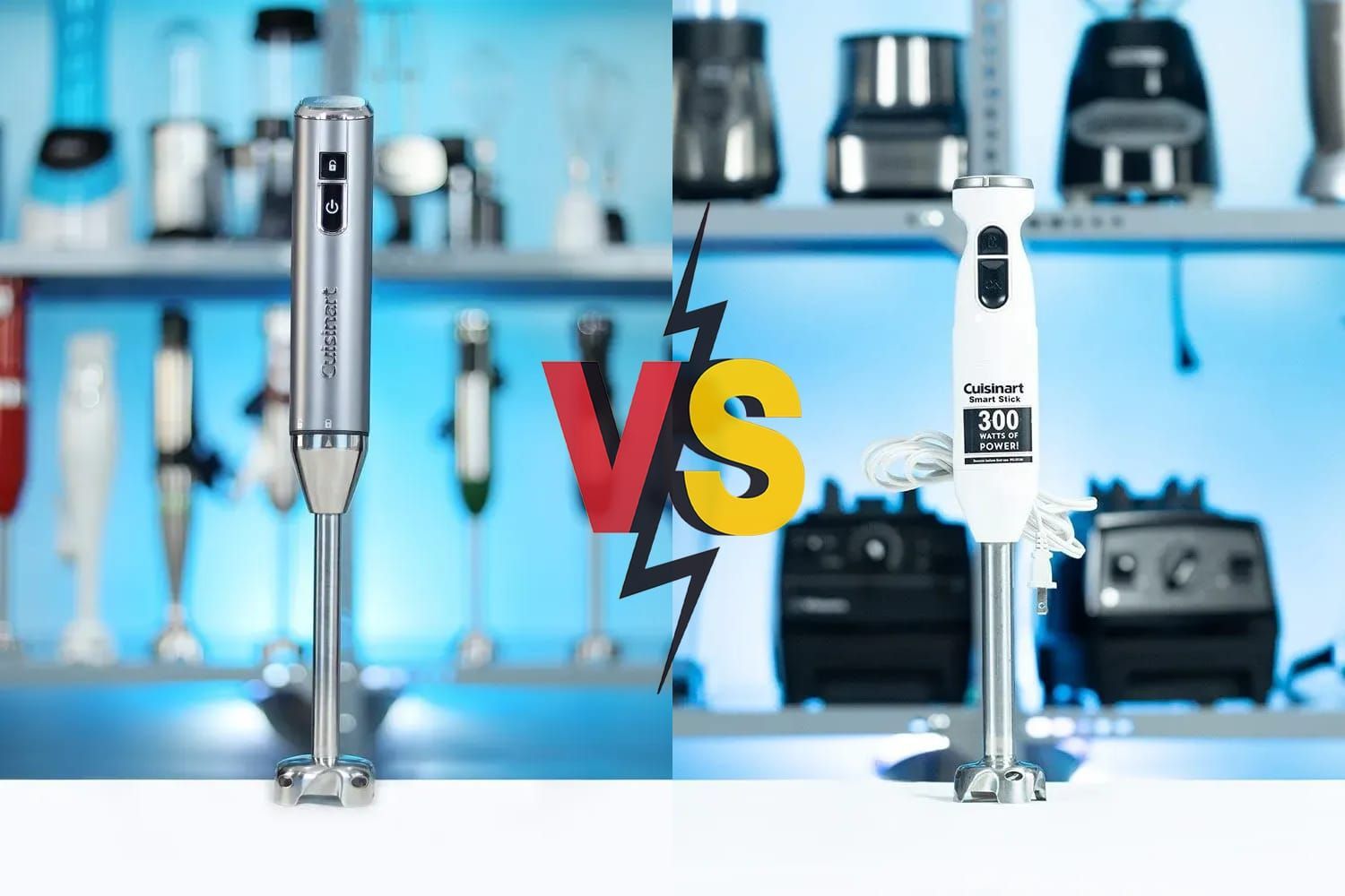 Cuisinart Evolutionx Cordless Hand Blender vs Cuisinart Smart Stick