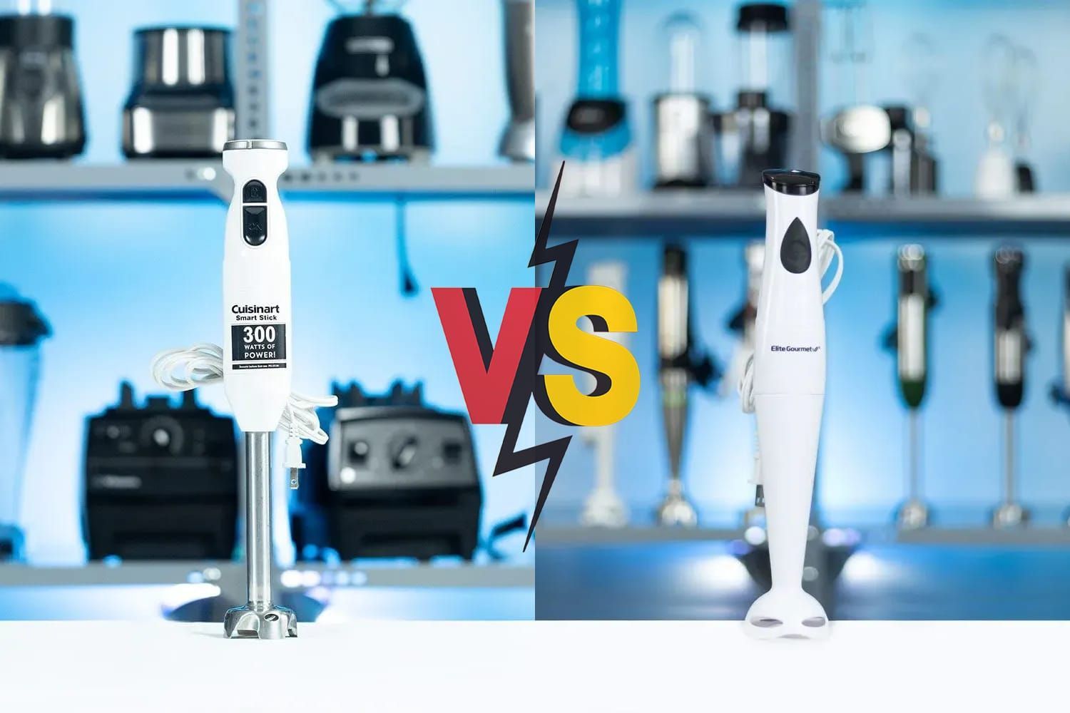 Cuisinart Smart Stick vs Elite Gourmet Immersion Blender