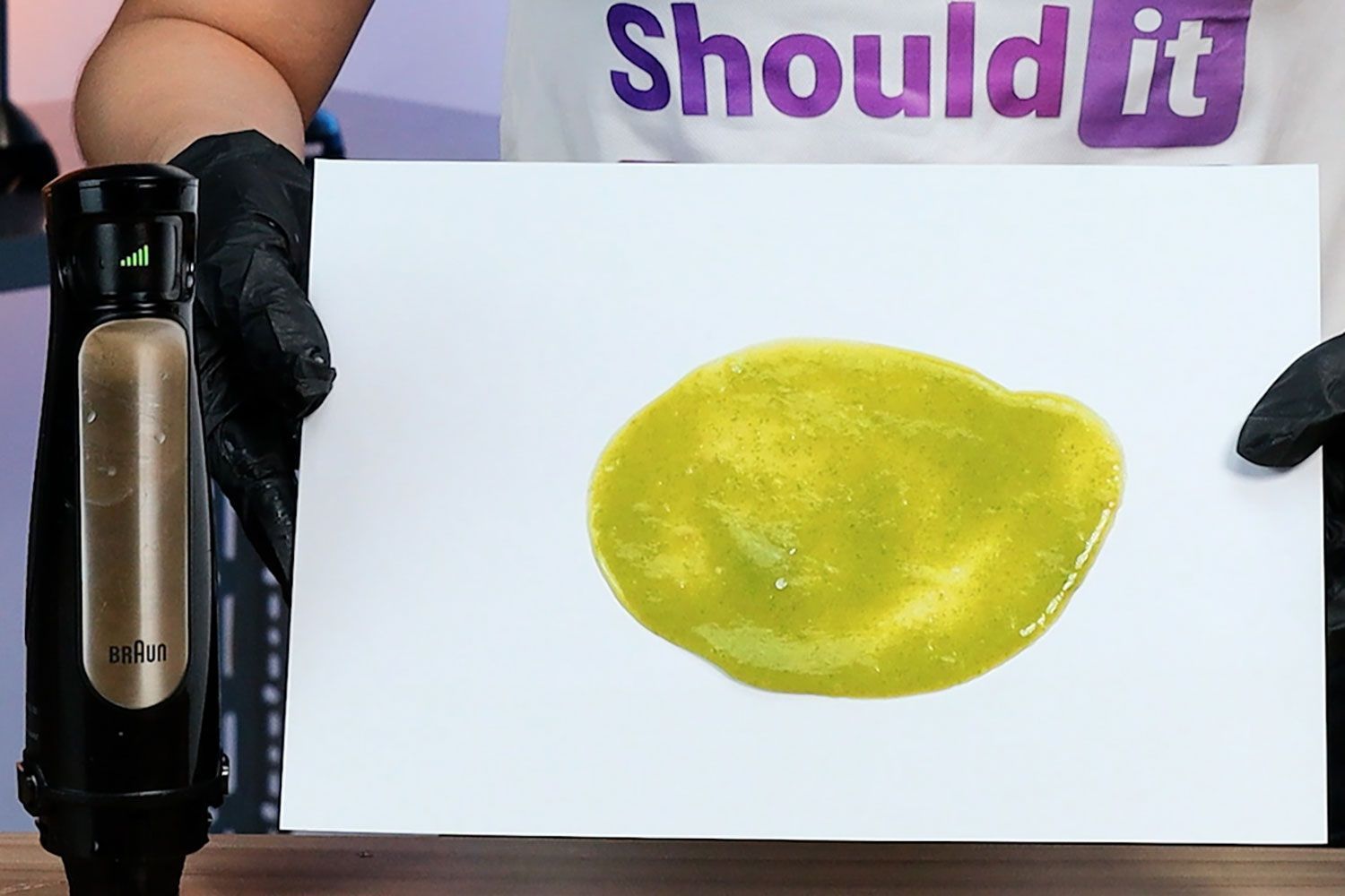 Braun Multiquick 7 Frozen Fruit Smoothie Test Result