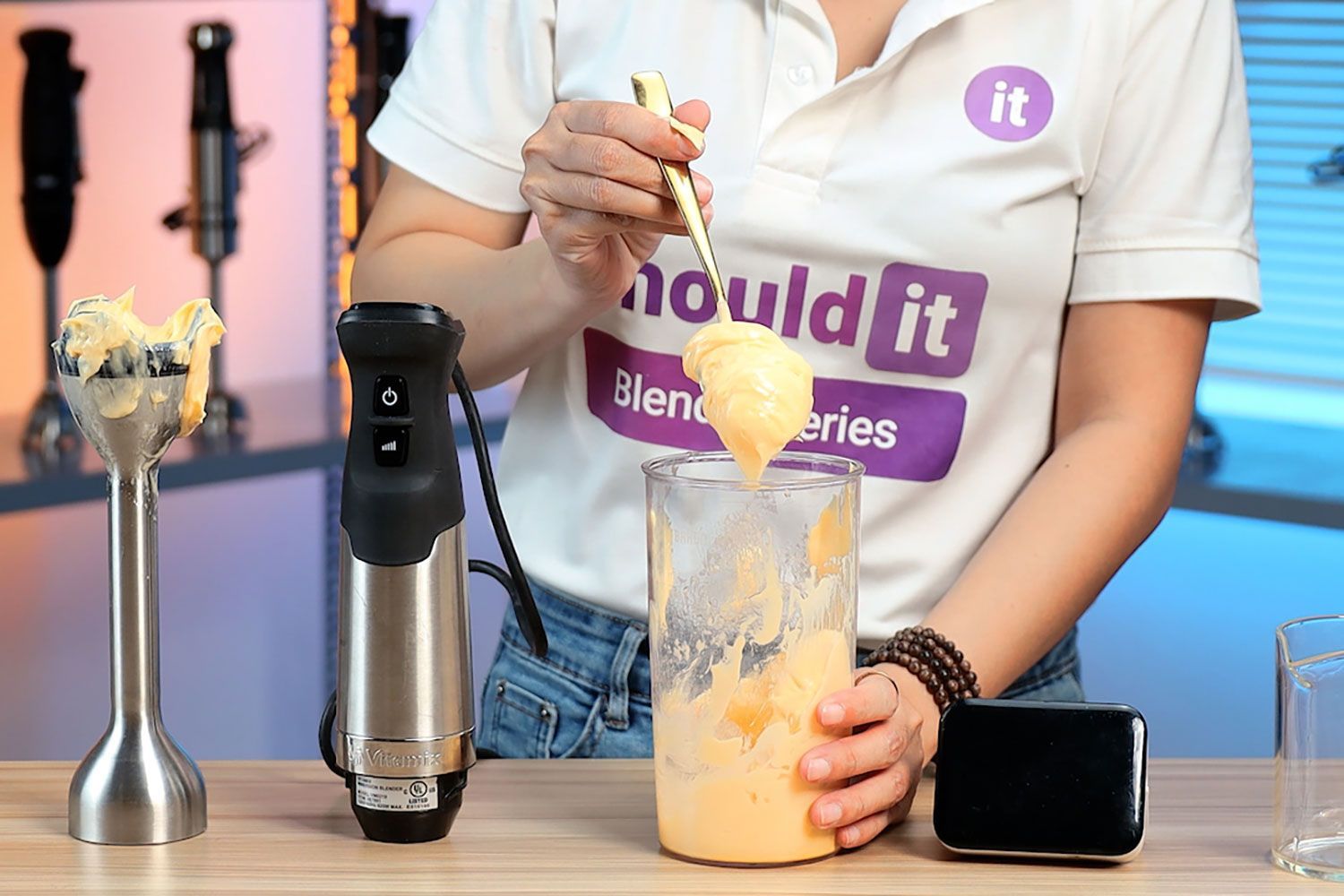 Vitamix 5-Speed Mayonnaise Test Result