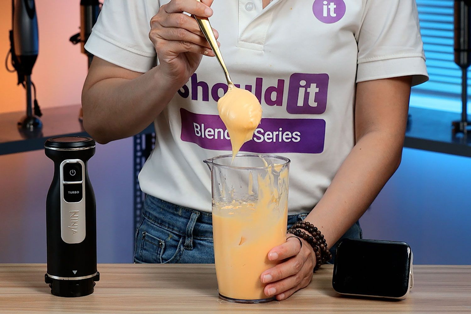 Ninja Foodi Power Mixer System Mayonnaise Test Result