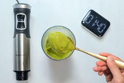 Amazon Basics Multi Speed Immersion Blender Frozen Fruit Smoothie