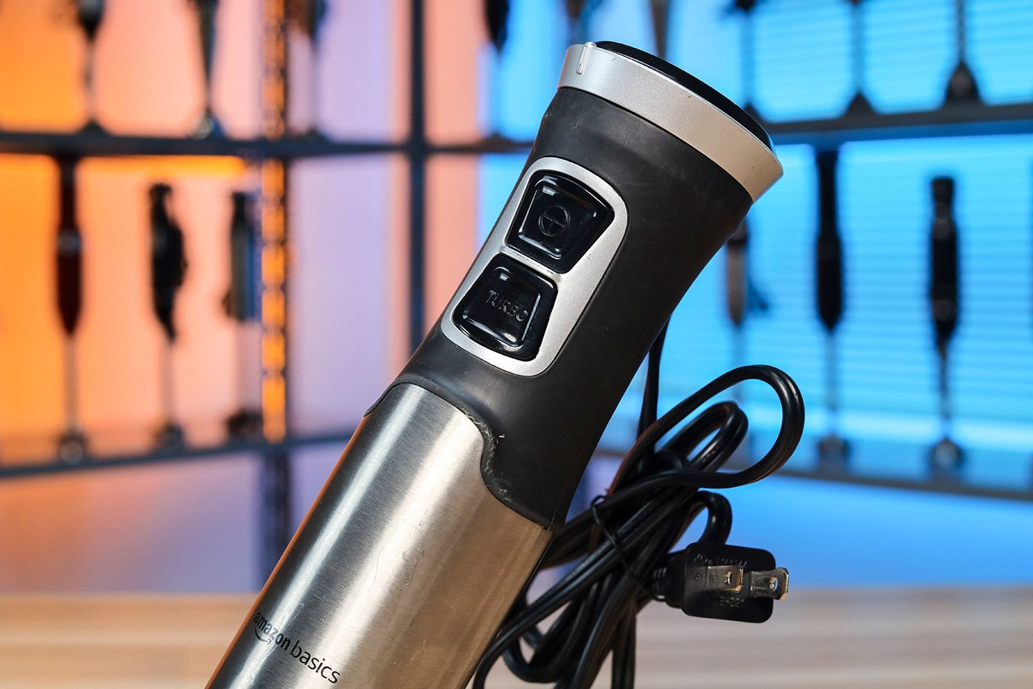 Amazon Basics Multi Speed Immersion Blender Speed and Controls