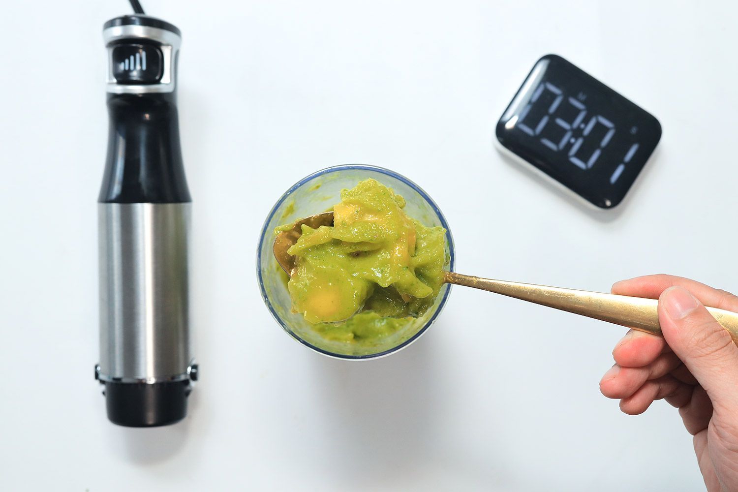 Turelar Immersion Blender Frozen Fruit Smoothie