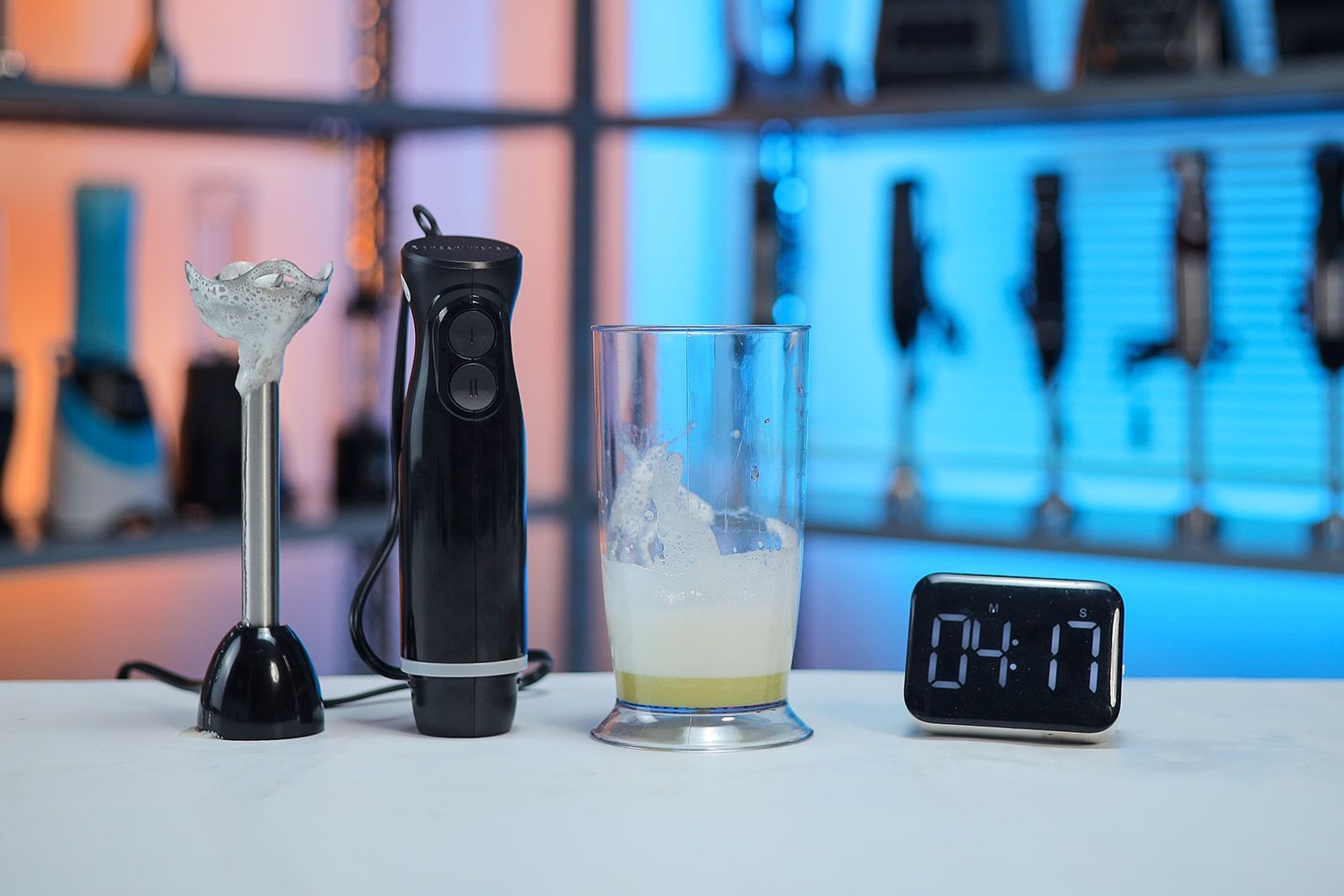 Bonsenkitchen Immersion Blender Whipped Egg Whites