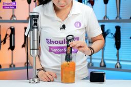 Amazon Basics Multi Speed Immersion Blender Hot Soup Test