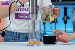 Amazon Basics Multi Speed Immersion Blender Mayonnaise Test