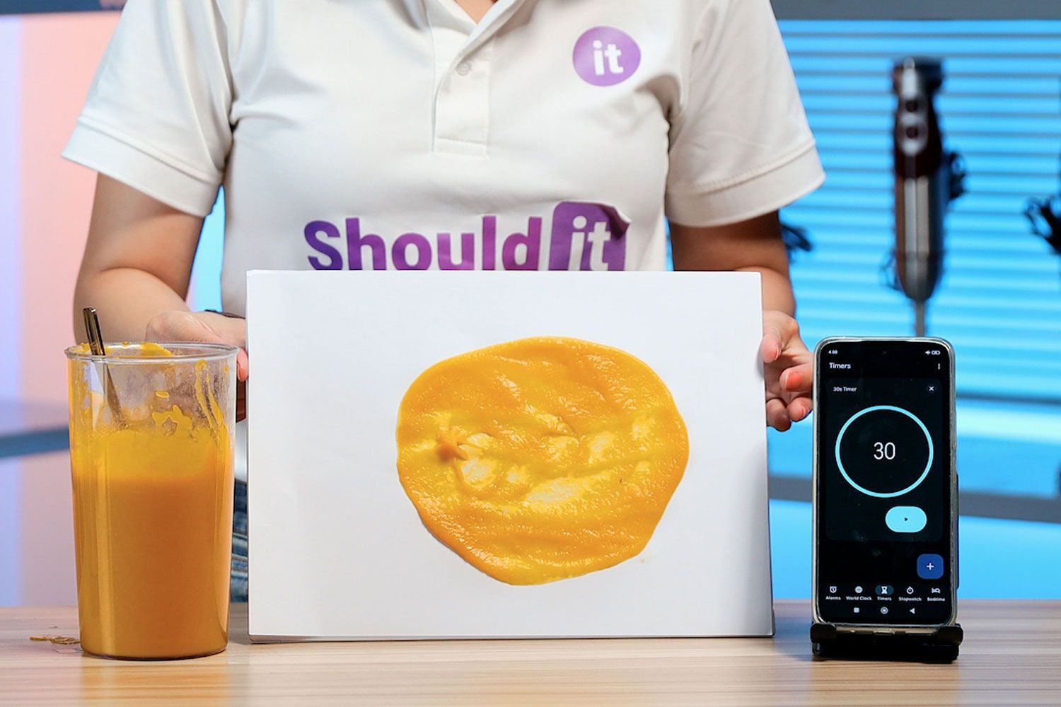 Turelar 5-in-1 1100W Hand Blender Soup Test Result