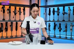 Braun MQ5025 MultiQuick Vario Immersion Blender Almond Milk Test