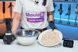 KitchenAid Variable Speed Corded Hand Blender Almond Milk 1