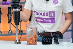 KitchenAid Variable Speed Corded KHBV53 Hand Blender Almond Milk Test