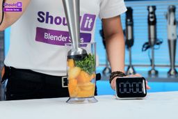 Turelar 5 in 1 1100W Immersion Blender Frozen Smoothie Test