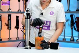 Turelar 5 in 1 1100W Immersion Blender Hot Soup Test