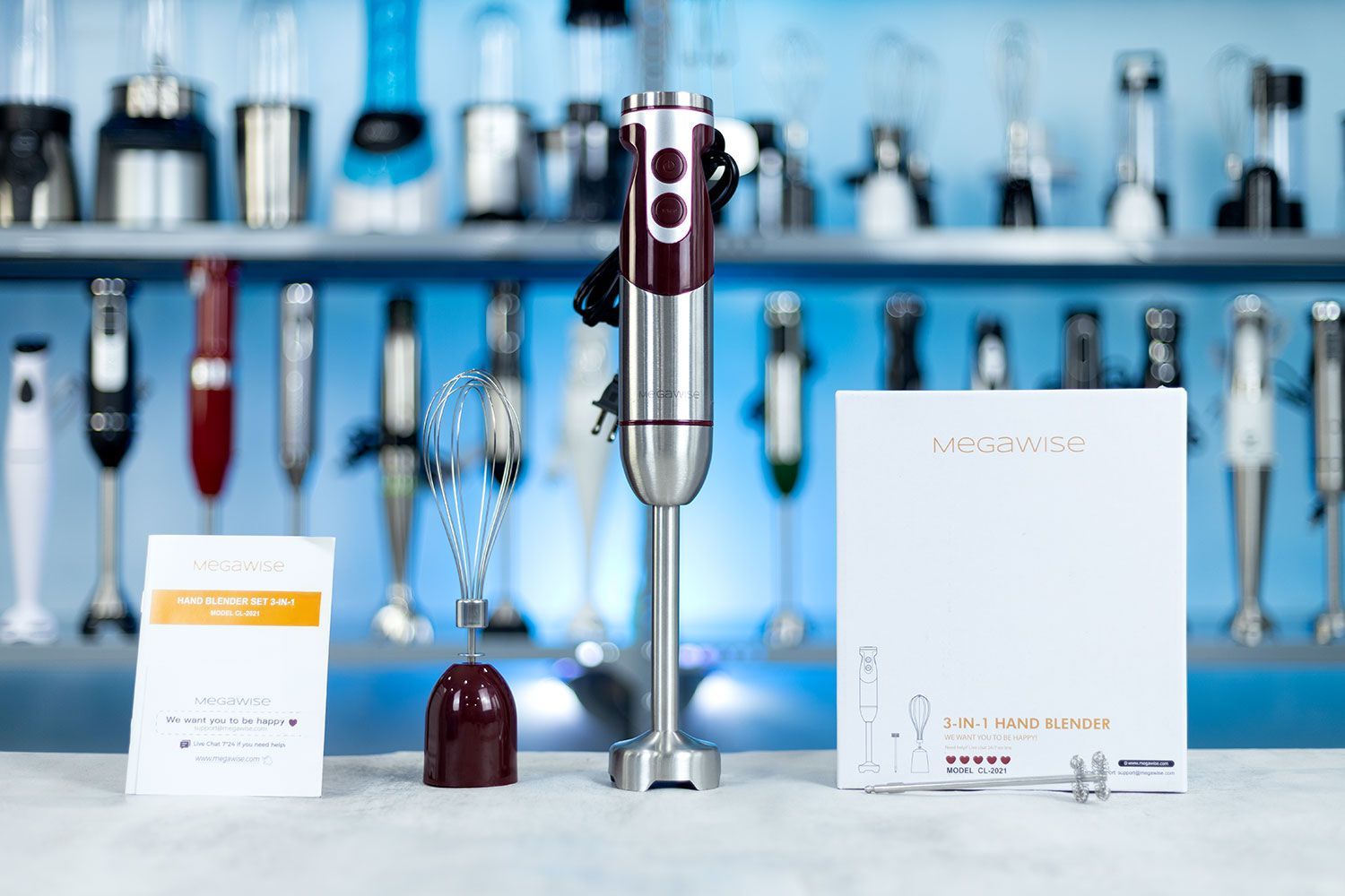 The MegaWise Pro Immersion Blender