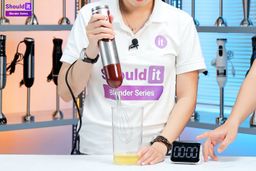 MegaWise Pro Immersion Blender Egg White Test