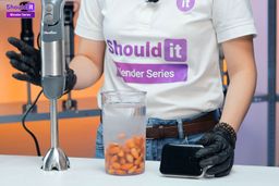 Mueller Multistick 5 in 1 Immersion Blender Almond Milk Test