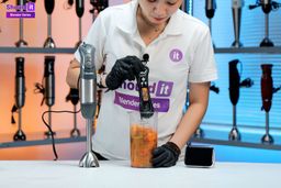 Mueller Multistick 5 in 1 Immersion Blender Hot Soup Test
