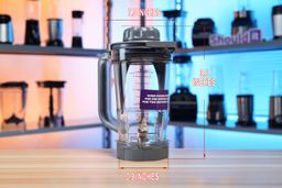Ninja TWISTi blender 24-oz cup dimensions