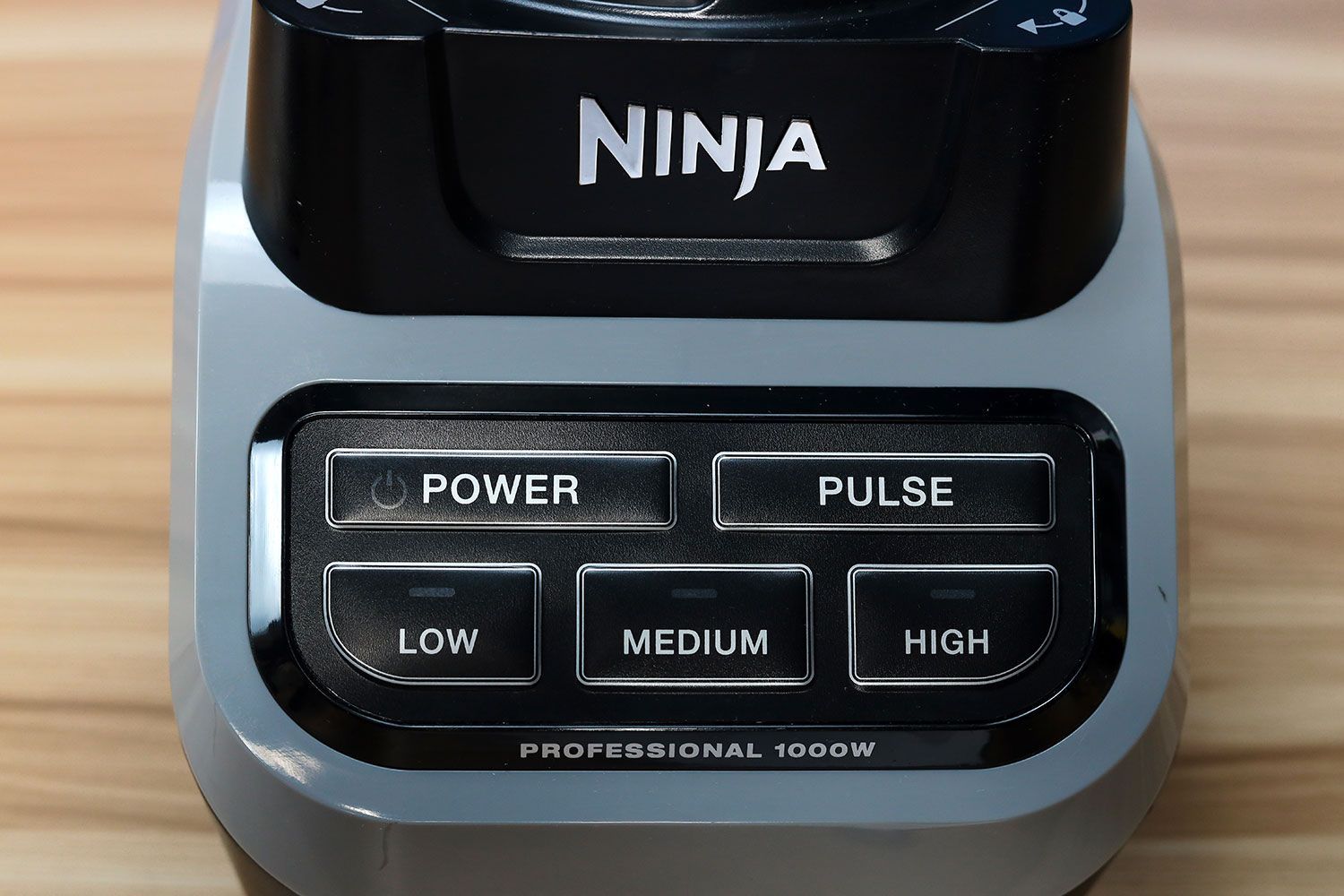 The Ninja BL610 control panel