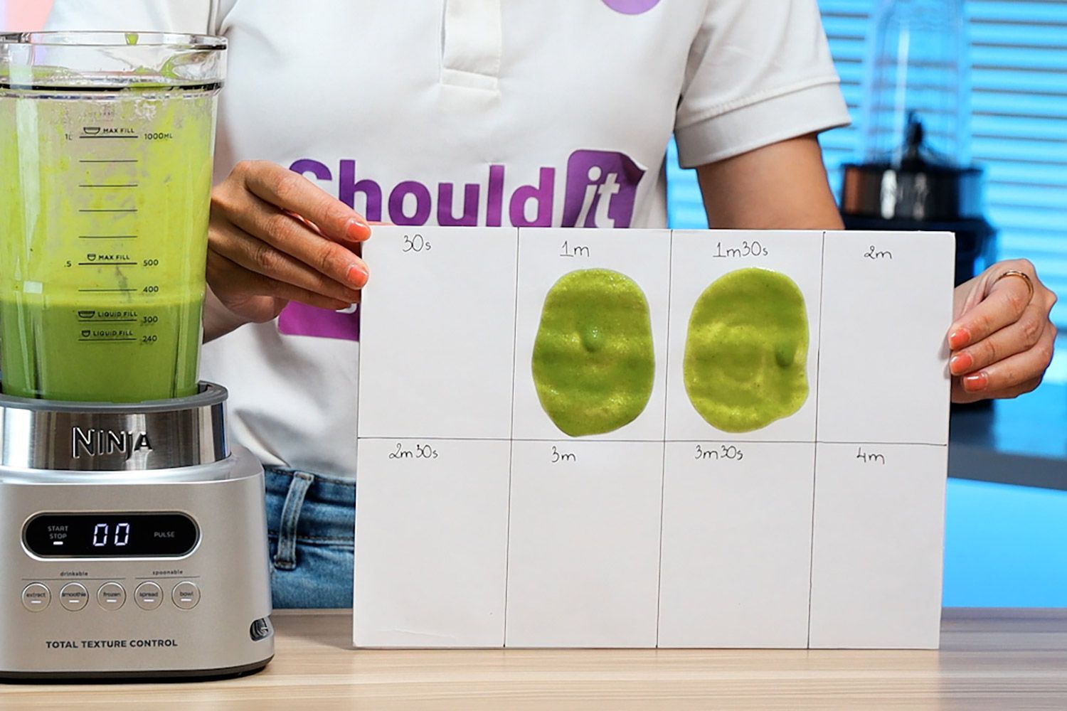 The Ninja SS151 TWISTi Blender Smoothie Test Results