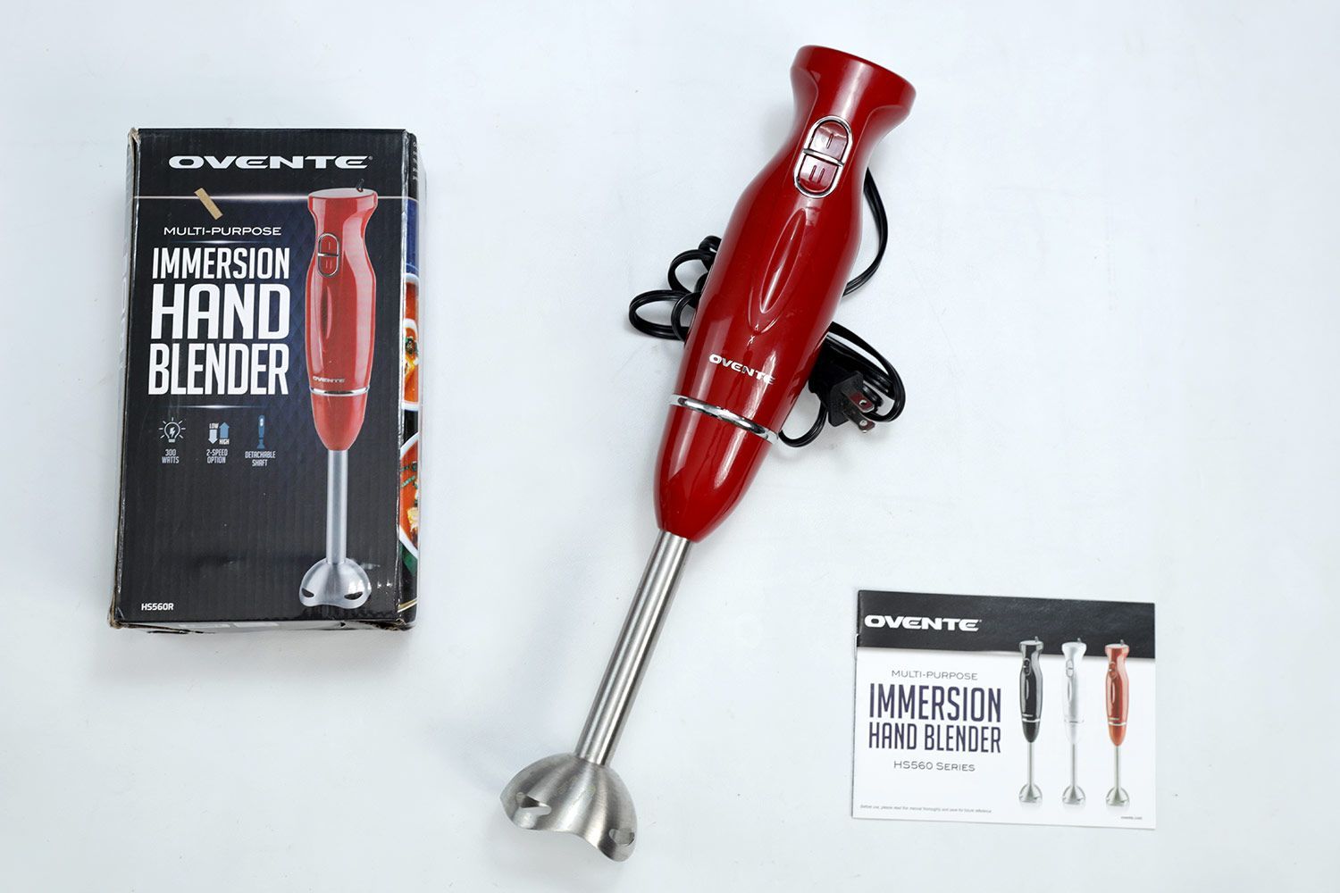OVENTE Immersion Blender In the Box