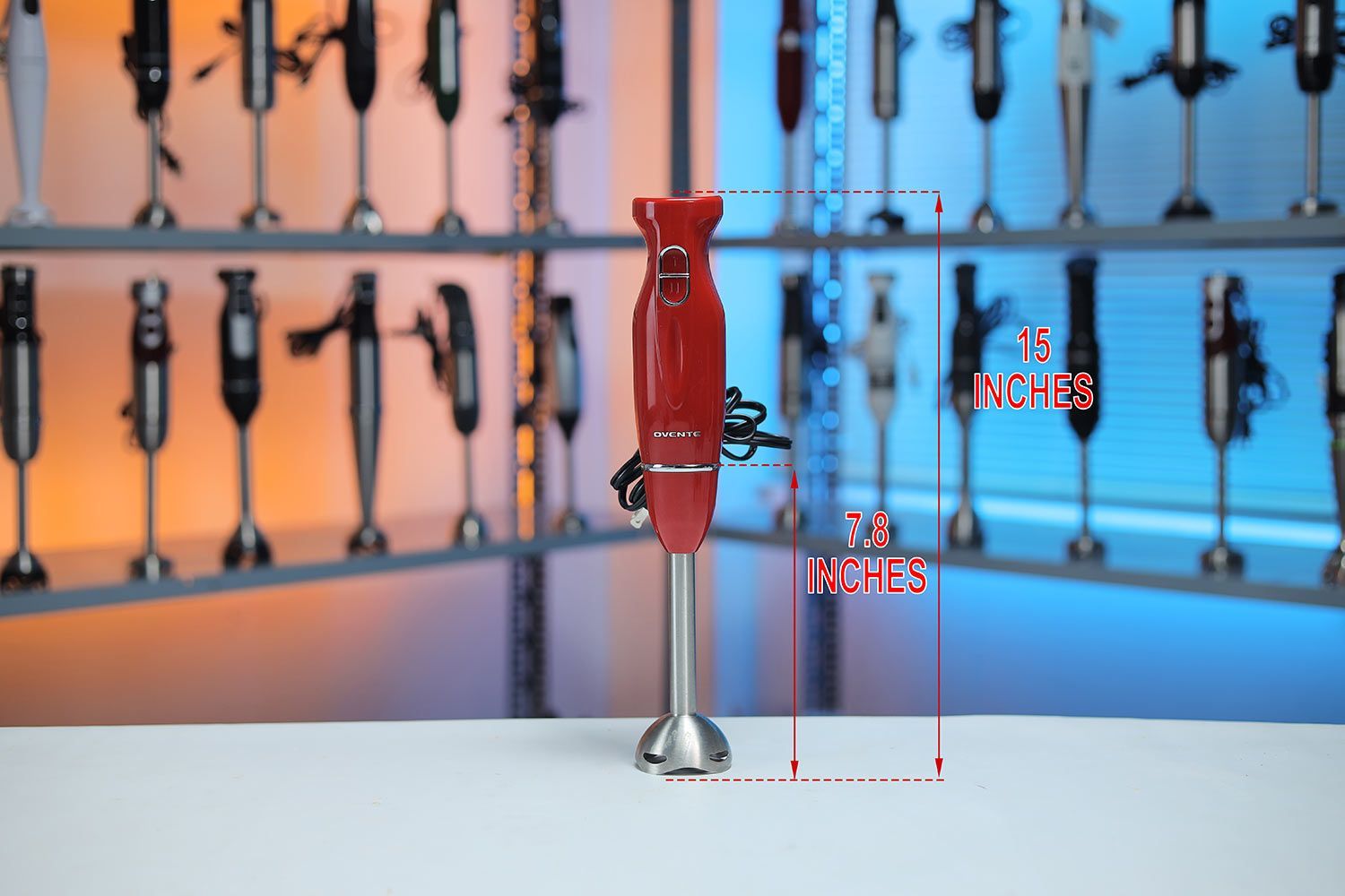OVENTE Immersion Blender Dimensions