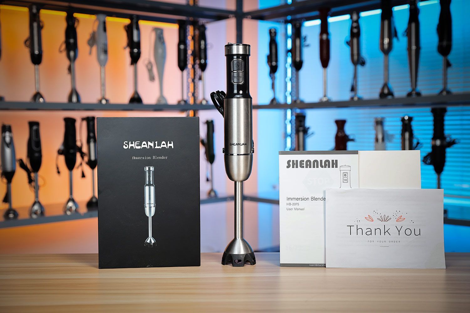 The SHEANLAH 25-Speed Immersion Blender