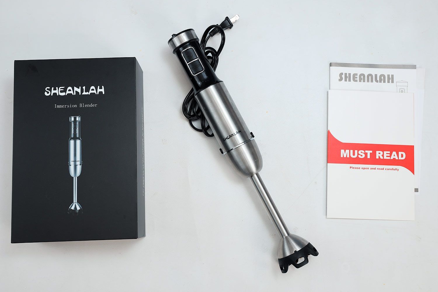 SHEANLAH 25 Speed Immersion Blender In the Box