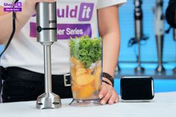 Ganiza 5 in 1 Immersion Blender Frozen Smoothie Test Result