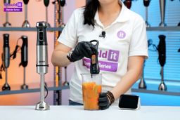 Ganiza 5 in 1 Immersion Blender Hot Soup Test Result