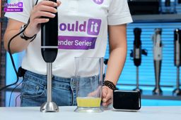 Bonsenkitchen Basic 2 Speed Immersion Blender Whipped Egg Whites Test Result