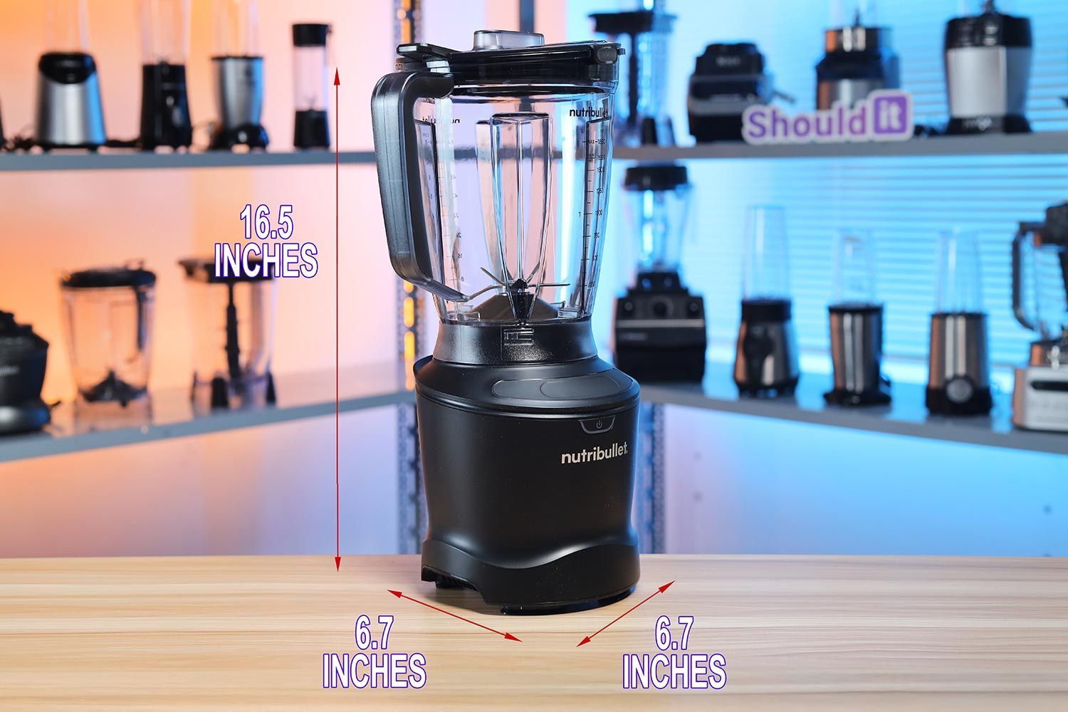 Nutribullet SmartSense Blender Combo Dimensions