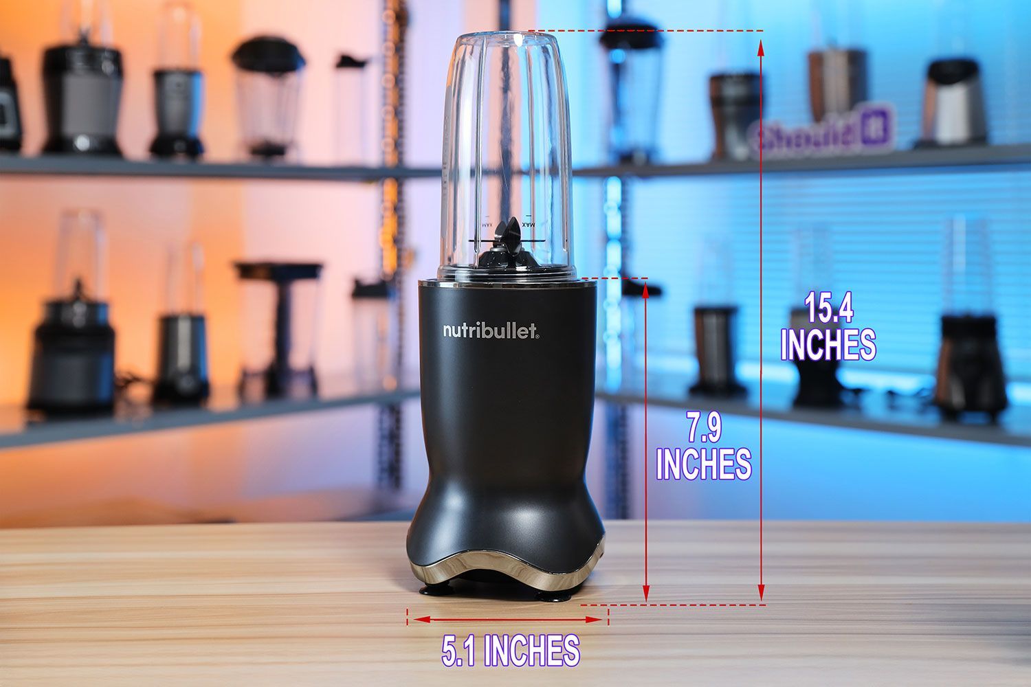 Nutribullet Ultra NB50500 Personal Blender Dimensions