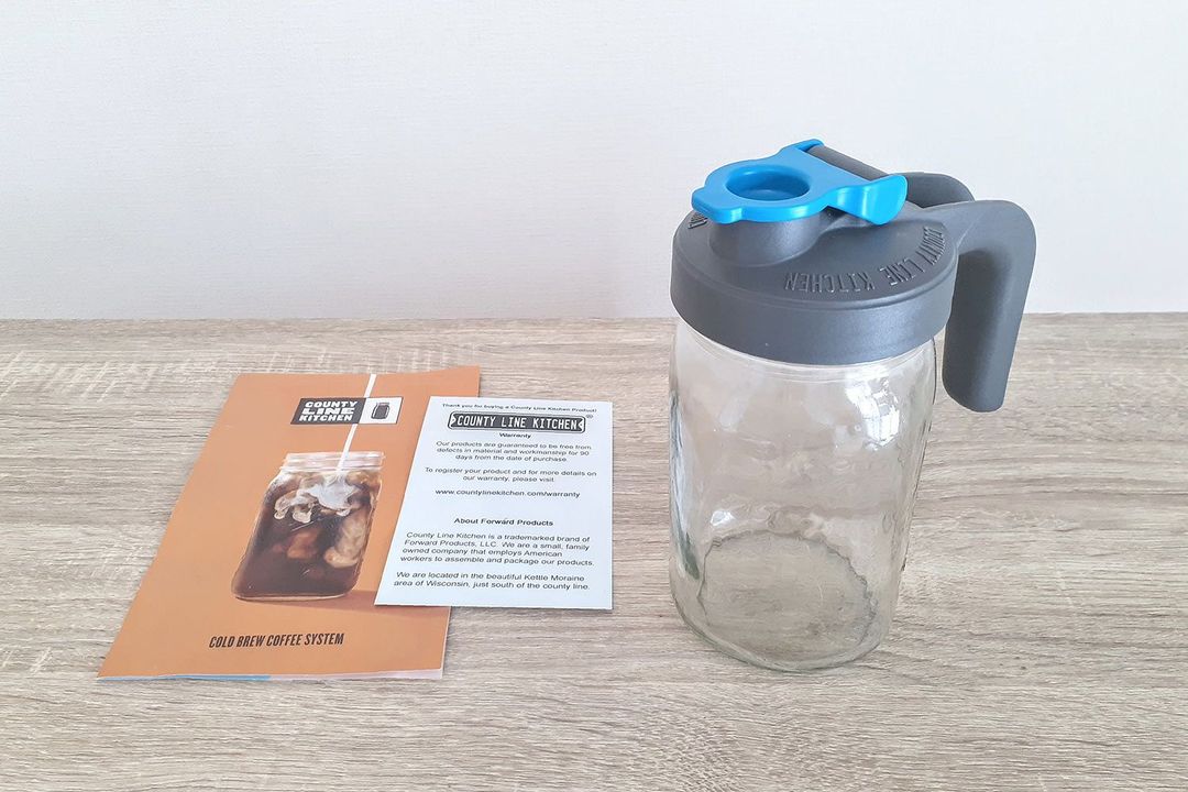 County Line Kitchen Cold Brew Coffee Maker Indepth Review A Mason Jar