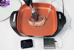 BELLA 14607 Electric Skillet Steaks Test Result