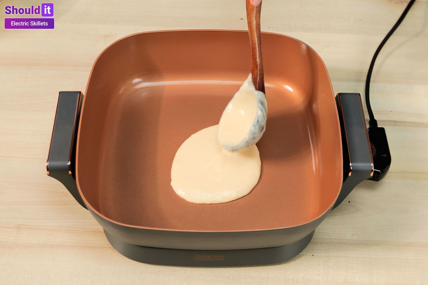 Crux Extra Deep 14620 Electric Skillet Review - Shouldit Electric