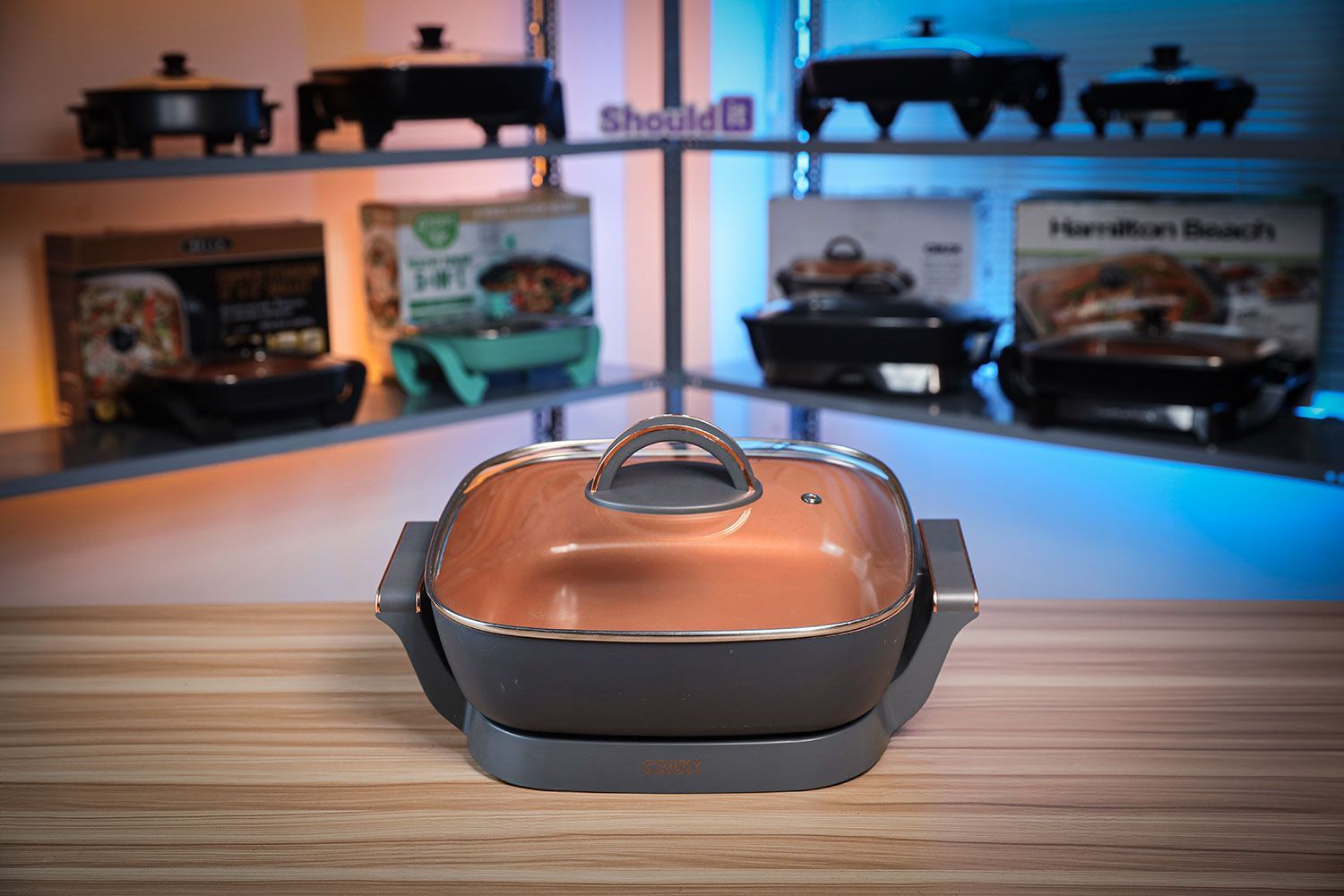 Crux Extra Deep 14620 Electric Skillet Review - Shouldit Electric