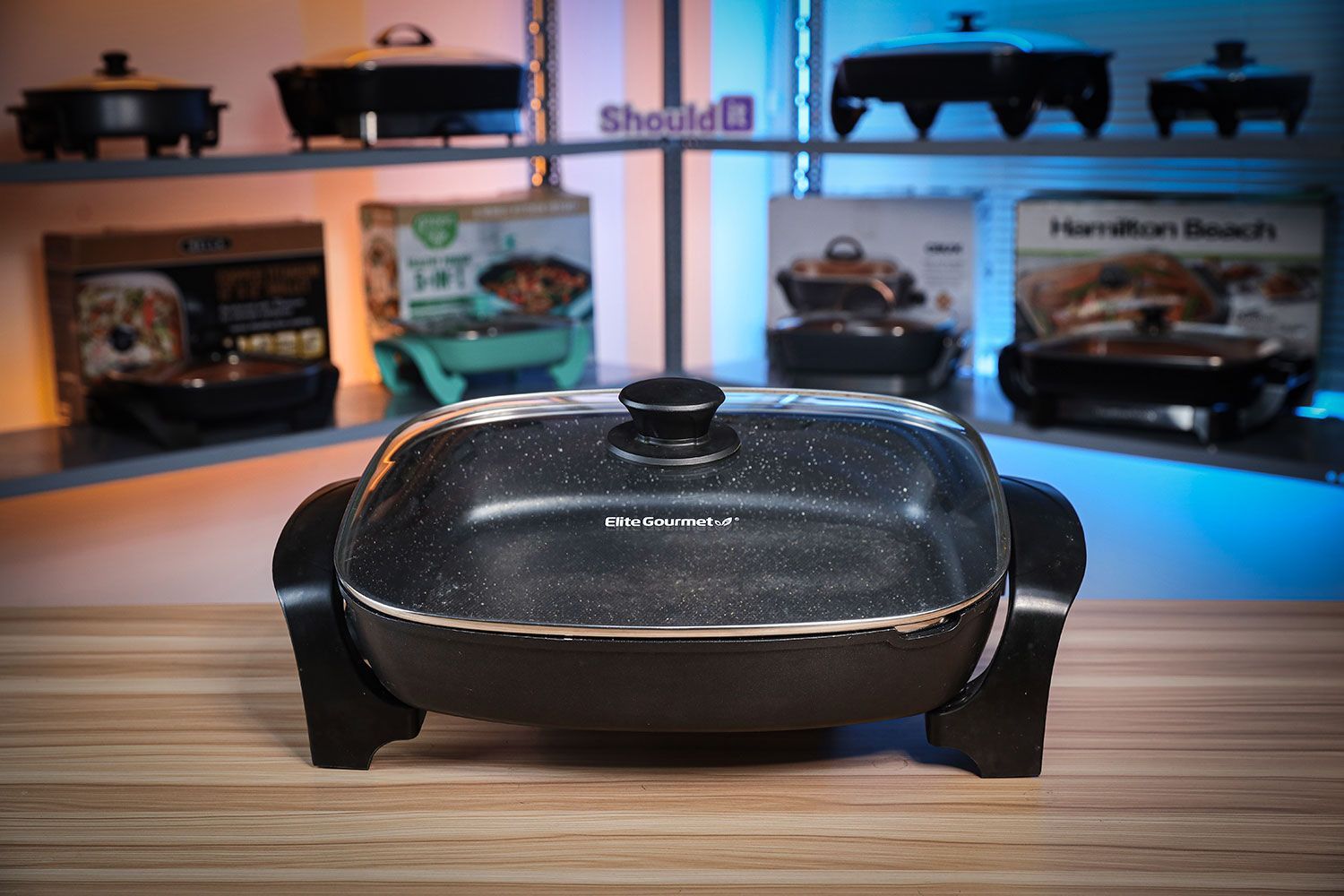 Elite Gourmet Non-Stick Electric Skillet EG-6203#