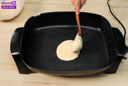 Elite Gourmet Electric Skillet EG-6203 Pancakes Test Result