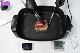 Elite Gourmet Electric Skillet EG-6203 Steaks Test Result