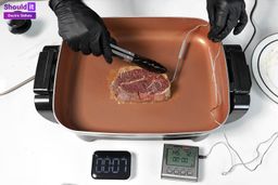 Hamilton Beach Electric Skillet 38529K Cooking Steaks Test Result