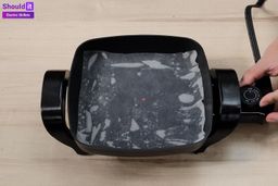 Nesco 8 inch Electric Skillet Analyzing Heat Distribution Test Result